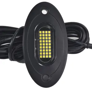 Luzes led de alta potência para a cor branca pura, mais nova de 2021, cor pura, rocha, para caminhão off road, utv, barco