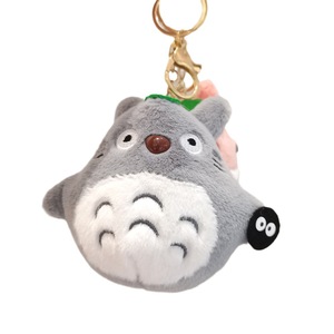Dibujos animados Palacio ecuestre pequeño Totoro muñeco de peluche lindo muñeca llavero bolsa colgante agarrar máquina muñeca - Product Image 4