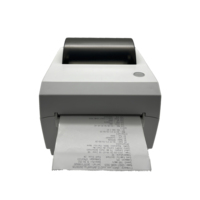 Imprimante d'étiquettes autocollantes 110mm USB + Bluetooth + Ethernet + WIFi Imprimante d'étiquettes d'expédition thermique Machine d'impression de bureau