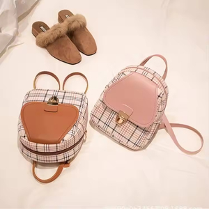 New Arrival Mochilas De Mujer Custom Pu Casual School Mini Cute Women's <b>Backpack</b> for Ladies Girls Sac a dos - Product Image 2