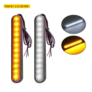 Đèn biển số <span class=keywords><strong>LED</strong></span> động tùy chỉnh - Hiển thị khi khởi động & xi nhan màu hổ phách - dành cho xe máy, ô tô & dự án tùy chỉnh - Product Image 4