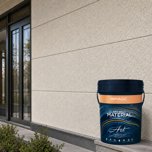Peinture éco-responsable en sachet pour revêtement mural extérieur, effet pierre, longue durée, résistante aux intempéries, vente en gros - Product Image 1