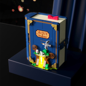 Nouveau Design conte de fées ville 3D livre Collection Puzzle assemblage blocs de construction livre décoration pour noël/cadeau d'anniversaire - Product Image 4