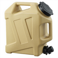 Bidon d'eau sans BPA de 5 gallons (12 L), conteneur d'eau pour le camping, la randonnée, le pique-nique, les situations d'urgence en plein air