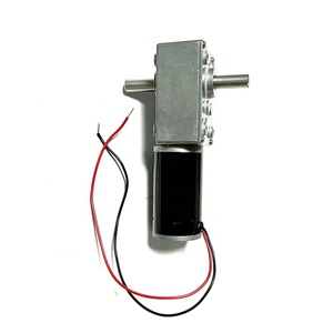 5840 <span class=keywords><strong>DC</strong></span> 감속 모터 12V/24V 전기 게시판 사용 터빈 벌레 자동 폐쇄 속도 통제 큰 산출 갱구 모터 - Product Image 2