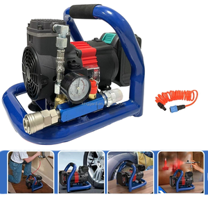 <span class=keywords><strong>Compresseur</strong></span> d'air portable à batterie lithium <span class=keywords><strong>Makita</strong></span>, double alimentation AC/DC, pour usage domestique et mobile - Product Image 6