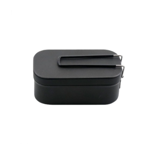 Made in China High Quality Various Mess Tin Black Harden Oxidized <b>Lunch</b> <b>Box</b> Optional Aluminum (PTFE Non-stick Coated) - Product Image 1