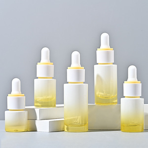 5/10/15/30ml kho biểu tượng tùy chỉnh Gradient thủy tinh đầy màu sắc chai nhỏ giọt tinh dầu mỹ phẩm huyết thanh Chai nhỏ giọt - Product Image 3