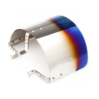 Dongguan LW Factory 304 Acier inoxydable pour voiture Cône d'admission d'air froid Couvercle de filtre à air en mouvement Bouclier thermique-Pliage de tôle