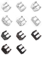 Boucles de montre en acier inoxydable fermoirs de déploiement Boucles Tang pour montre de marque de luxe