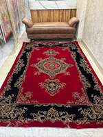Non Slip Luxury Modern Designer Pure Silk Hand Knotted Area Rug Carpet for Living Room Bedroom Hotel Lounge Premium Interior