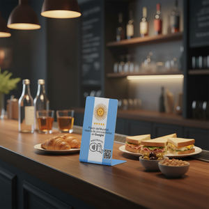 Support NFC TapFive personnalisé en PVC pour avis <span class=keywords><strong>Google</strong></span>, code QR, RFID sans contact, menu médias sociaux, adhésion hôtelière 13,56 MHz - Product Image 3