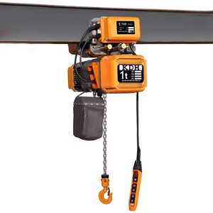 Polipasto Eléctrico de Cadena de 500 kg Portátil - Polipasto de Elevación con Cadena Resistente, Parada de Emergencia para Almacén, Garaje, Elevación a Pequeña Escala - Product Image 2