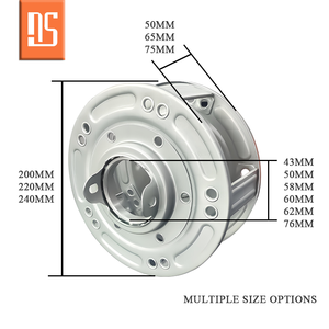 Pièces de rechange personnalisées pour porte à enroulement en acier galvanisé, boîte à ressorts, pour système de porte industrielle - Product Image 2