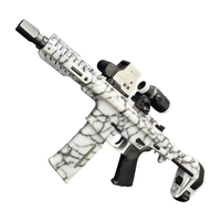Senapan Mainan Gel Splatter Blaster M416 M4A1 ARP9 MP7 Elektrik untuk Permainan Tembak-tembakan Luar Ruangan Realistis Seperti CS AK