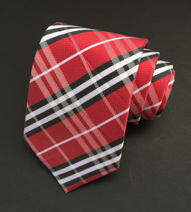 2019 Écossais À <span class=keywords><strong>Carreaux</strong></span> Série <span class=keywords><strong>Cravate</strong></span> homme En Polyester Pour Cadeau D'affaires Promotionnel - Product Image 3