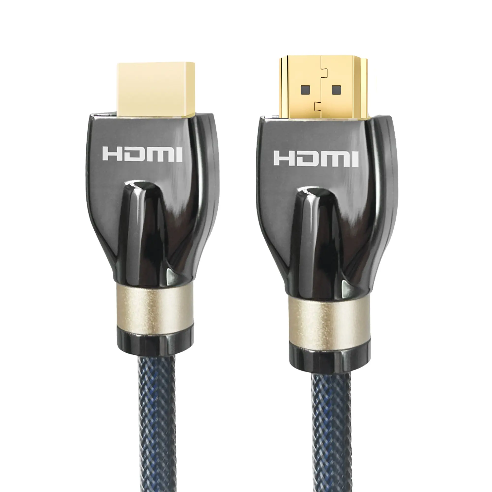 Mới nhất CE FCC ISO tốc độ cao 4K @ 60Hz 8K @ 60Hz HDMI Cáp 2.0 Kẽm hợp kim nhà ở HDMI cáp