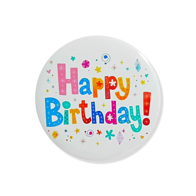 White Happy birthday 5