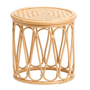 Taburete de Madera Curvada de Diseño Indio Moderno, Resistente y de Buena Calidad, Asiento Cómodo, Ecológico, Hecho a Mano, de Ratán, para Exteriores, Hoteles, Lavable - Product Image 4