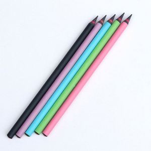 Venta Directa de Fábrica, Lápices de Colores Creativos para Niños, Logotipo Personalizable, HB 2B Estándar, Papel Arcoíris, Mina Negra, EN71 - Product Image 2