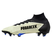 Chaussures de football personnalisées pour hommes Crampons de football en cuir pour l'intérieur et l'extérieur les plus populaires
