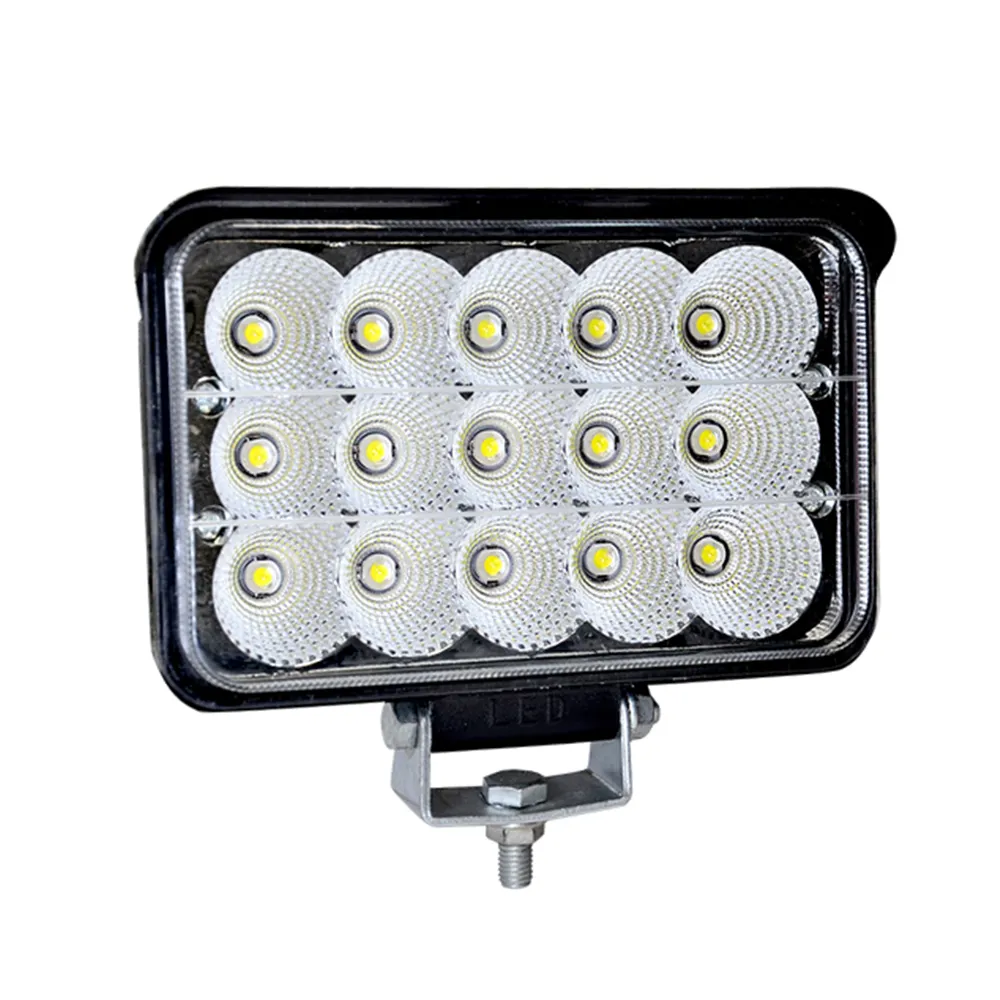 automotive led lights car work lights 144W high power auto headlamp Car Light Accessories 7inch square truck lamp