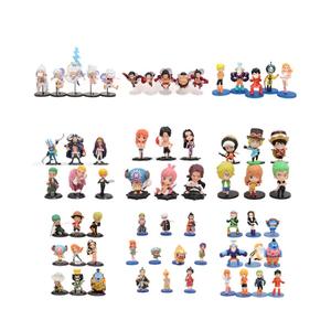 Figurines de collection Chibi Pirate Anime Luffy, <span class=keywords><strong>Zoro</strong></span>, Nami, Sanji, Ace, boîte aveugle, modèle de <span class=keywords><strong>figurine</strong></span>, décoration de gâteau, poupée - Product Image 6