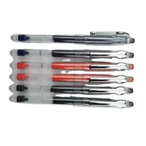 בסיטונאות חיכוך מחיק 0.5mm ג &#39;ל דיו עטים-באיכות גבוהה מילוי נשלף פלסטיק 0.5mm קריסטל ג 'ל דיו עט