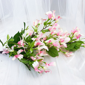 70cm Soyeux Artificiel <span class=keywords><strong>Chèvrefeuille</strong></span> Fleurs pour Mariage Bureau Jardin <span class=keywords><strong>D</strong></span>écor pour Graduation Fête des Mères Saint Valentin Tir - Product Image 4