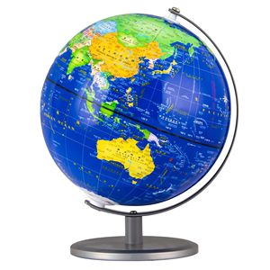 Haute définition 360 degrés rotatif cadeau éducatif enseignement géographie <span class=keywords><strong>monde</strong></span> politique Globe en plastique avec lumière - Product Image 5
