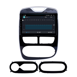 Cadre de Navigation de voiture 10.1 pouces pour <span class=keywords><strong>Renault</strong></span> 2012-2016 cadre Clio pour voiture cadre de Radio Android accessoires de tableau de bord de voiture panneau Dvd - Product Image 4