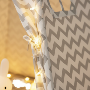 Tienda de campaña tipi plegable de lona natural Hoye Crafts <span class=keywords><strong>para</strong></span> bebés unisex de 0 a 24 meses - Product Image 3