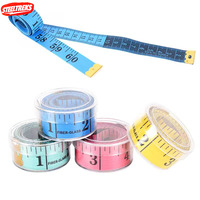 Steeltreks Nouveaux outils de mesure manuels en acier, rubans à mesurer souples et plats, couleur aléatoire, règle de mesure corporelle, rubans à mesurer pour la couture et la couture