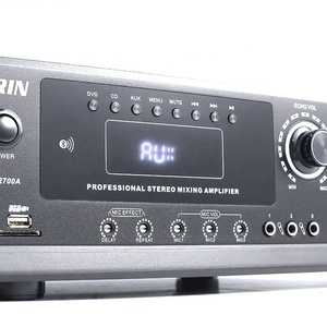 <span class=keywords><strong>Amplificador</strong></span> de Karaoke Doméstico de 2 Canales, 500W de Potencia Pico, Estéreo Digital, Carcasa Metálica, MORIN KA-2700A - Product Image 5