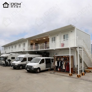 Barato diseño diferente plegable embalaje plano prefabricado casa de contenedores plegables con buen precio casa prefabricada para vivir - Product Image 3