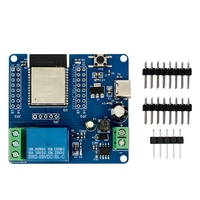 ESP32-C6 panas Wifi BT 1 saluran modul Relay ESP32-C6 papan pengembangan DC5-60V tipe-c 5V catu daya