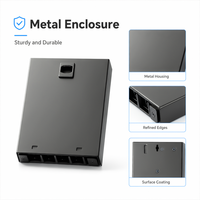Caja Terminal de Fibra Óptica de Acero Laminado en Frío para Centro de Datos, Conectores SC/LC/FC/ST - Solución de Distribución de Red de Alta Densidad para