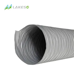 Lakeso сильный нейлоновый Плетеный воздуховод гибкий воздуховод шланг из ПВХ ткани термогибкий воздуховод шланг