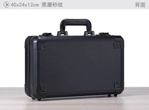 Grande boîte à outils de quincaillerie portable en <span class=keywords><strong>aluminium</strong></span> LOGO personnalisé ODM Gear Equipment Boîte de rangement d'instruments Porte-documents 12 pouces 15 pouces 20 pouces - Product Image 4