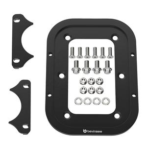 BEVINSEE para <span class=keywords><strong>Optima</strong></span>, Tamaños de Batería 34/78, Soporte de Batería Anodizado Negro, Kits de Bandeja y Soporte - Product Image 2