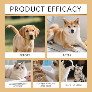 Spray para el Cabello de Mascotas de 100 ml, Brillo Intenso, Cuidado Suave, Mantiene el Pelo Suave y Esponjoso, Agrega Brillo Natural, Suministro Directo de Fábrica, OEM - Product Image 6