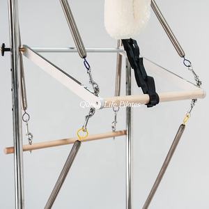 Queenlife Cadillac Tower Reformer Pilates Machine pour l'entraînement du tronc et du corps avec Jump Board, Box et ressorts pour le yoga et la physiothérapie - Product Image 6