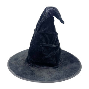 SOLPOP - Sombrero <span class=keywords><strong>de</strong></span> bruja plisado para mujer, accesorios <span class=keywords><strong>de</strong></span> cosplay para Halloween, fiestas <span class=keywords><strong>de</strong></span> disfraces, carnavales - Product Image 1