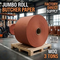 Papier d'emballage alimentaire non ciré et non couché de qualité alimentaire avec logo personnalisé imprimé en gros par l'usine Linqu Yulong