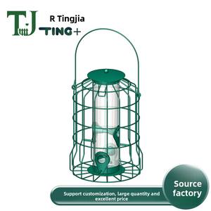 Metal & PC anti-eekhoorn hangende buitenvogelvoeder met cilindrisch ontwerp voor kolibries - Product Image 4