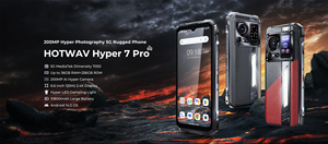 Smartphone robuste Hotwav 5G, écran 6,6 pouces, 16+256 Go, batterie 10800 mAh, appareil photo principal 200 MP, NFC, Android 14, Hotwav Hyper 7 Pro - Product Image 6