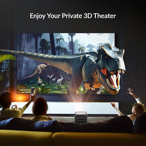 500แอนซีบายินเทคโปรเจ็คเตอร์ R20แม็กซ์4K พร้อมแบตเตอรี่อัจฉริยะกูเกิ้ลทีวีแอนดรอยด์11 DLP แบบพกพาโปรเจคเตอร์ขนาดเล็กสำหรับตั้งแคมป์กลางแจ้ง - Product Image 5