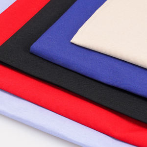 Hot Selling Solid Dyed Woven Plain Weave Wear-resistant <b>Polyester</b> Cotton Garment Workwear <b>Fabric</b> for Cafe Server Waiter Uniform - Product Image 2