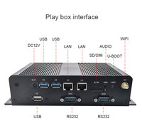 Lecteur multimédia 2K 4K RK3399 RK3568 2G + 16G 4G + 32G Android 11.0 avec logiciel