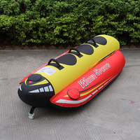 Canapé gonflable de remorquage pour jet ski, bateau de remorquage marin, trois bananes aquatiques, poisson volant, toupie aquatique, bateau disco